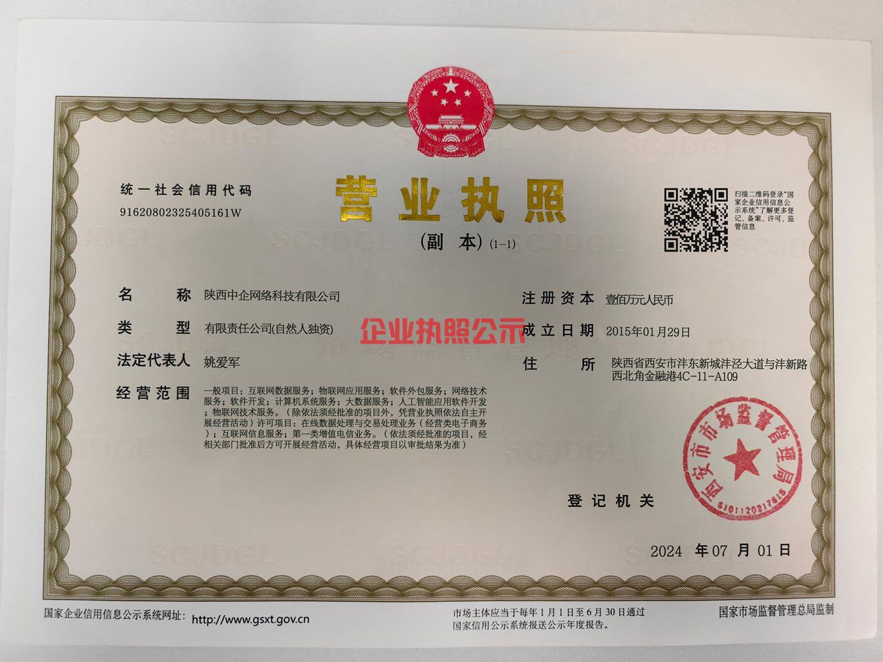 企业执照